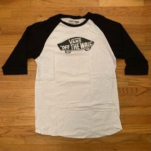 VANS 3/4 SLEEVE / XL
